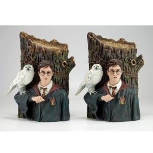 NEW Harry Potter & Hegwig Collectible Bookends